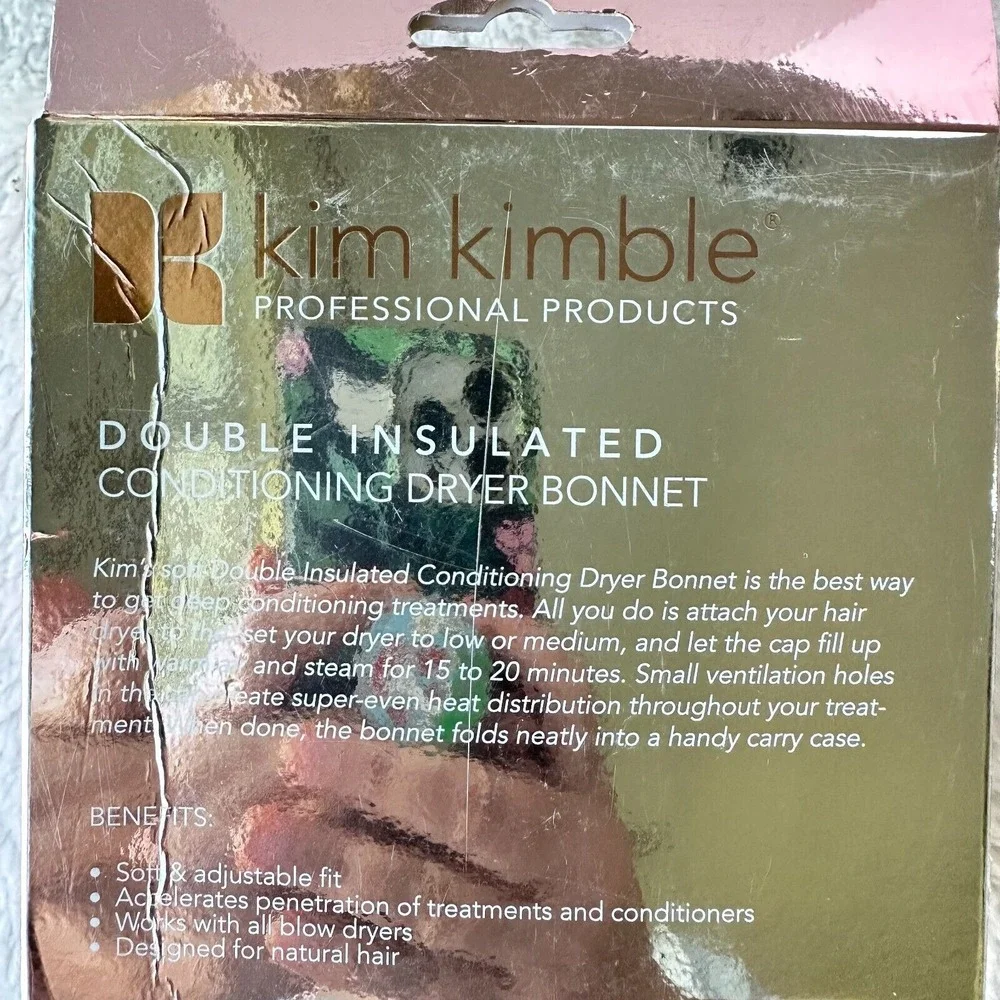 Kim Kimble‎ Double Insulated Conditioning Dryer Bonnet | Professional Hair Care